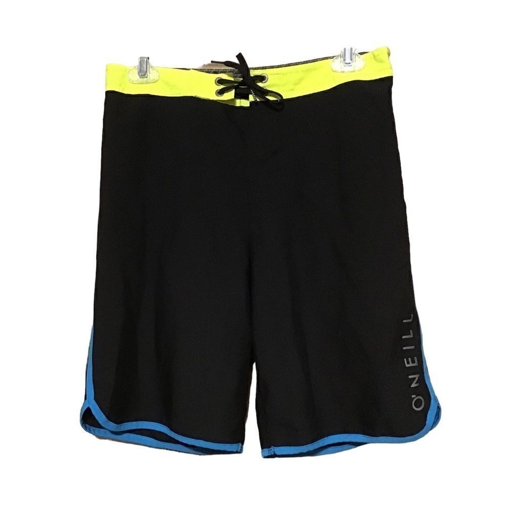 O'Neill Black Board Shorts Sz 30